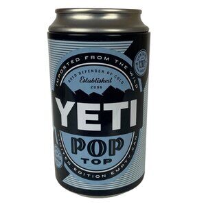 Yeti Pop Top Limited Edition Empty Stash Can Hidden Secret Storage Container